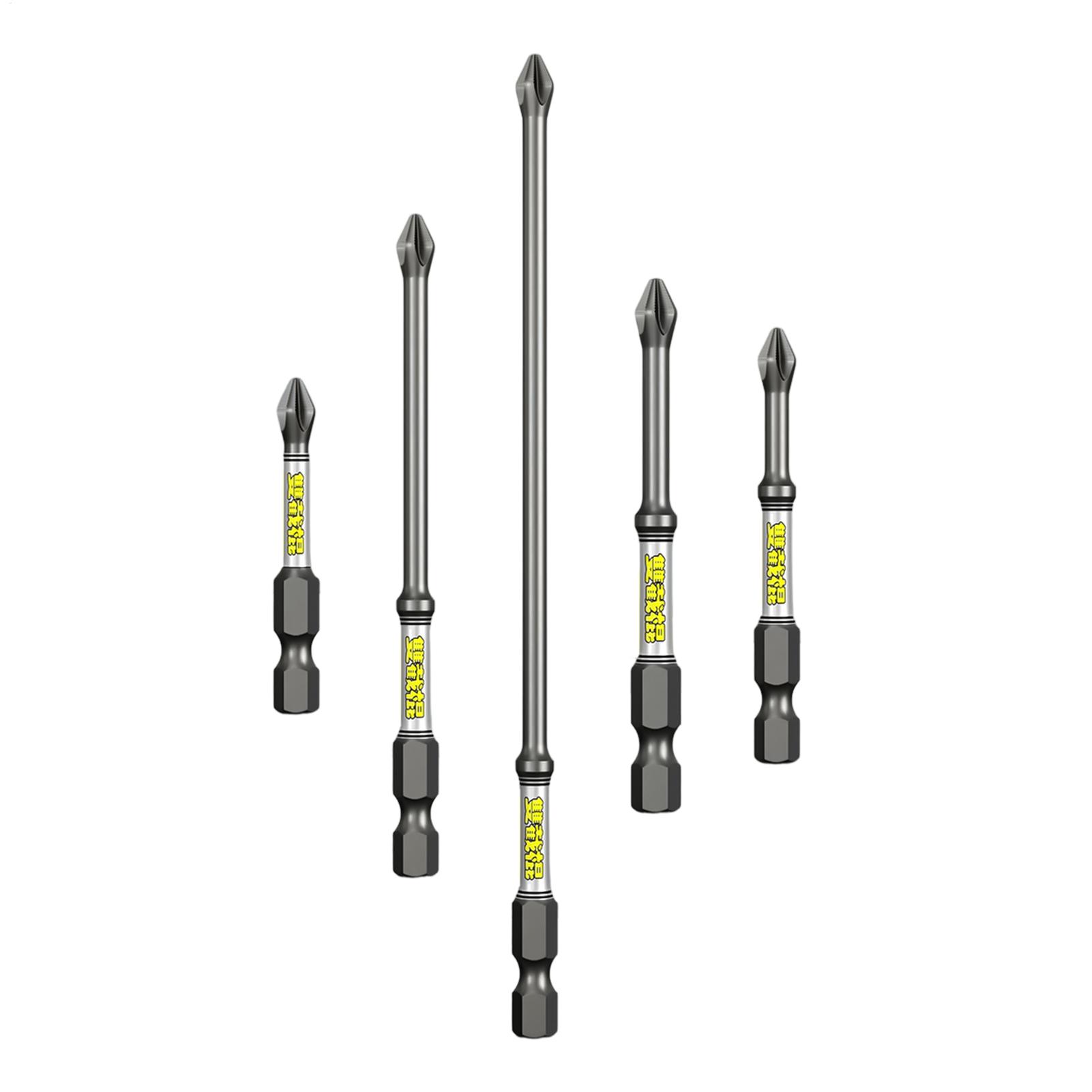 Tools For Garage Workshop - Drill Screwdriver Bit Set 5-Piece Heavy