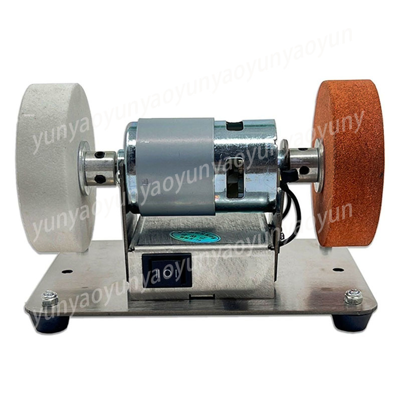 Workshop Tools Knife Sharpener - Double Wheel Bench Grinder Household Grinding