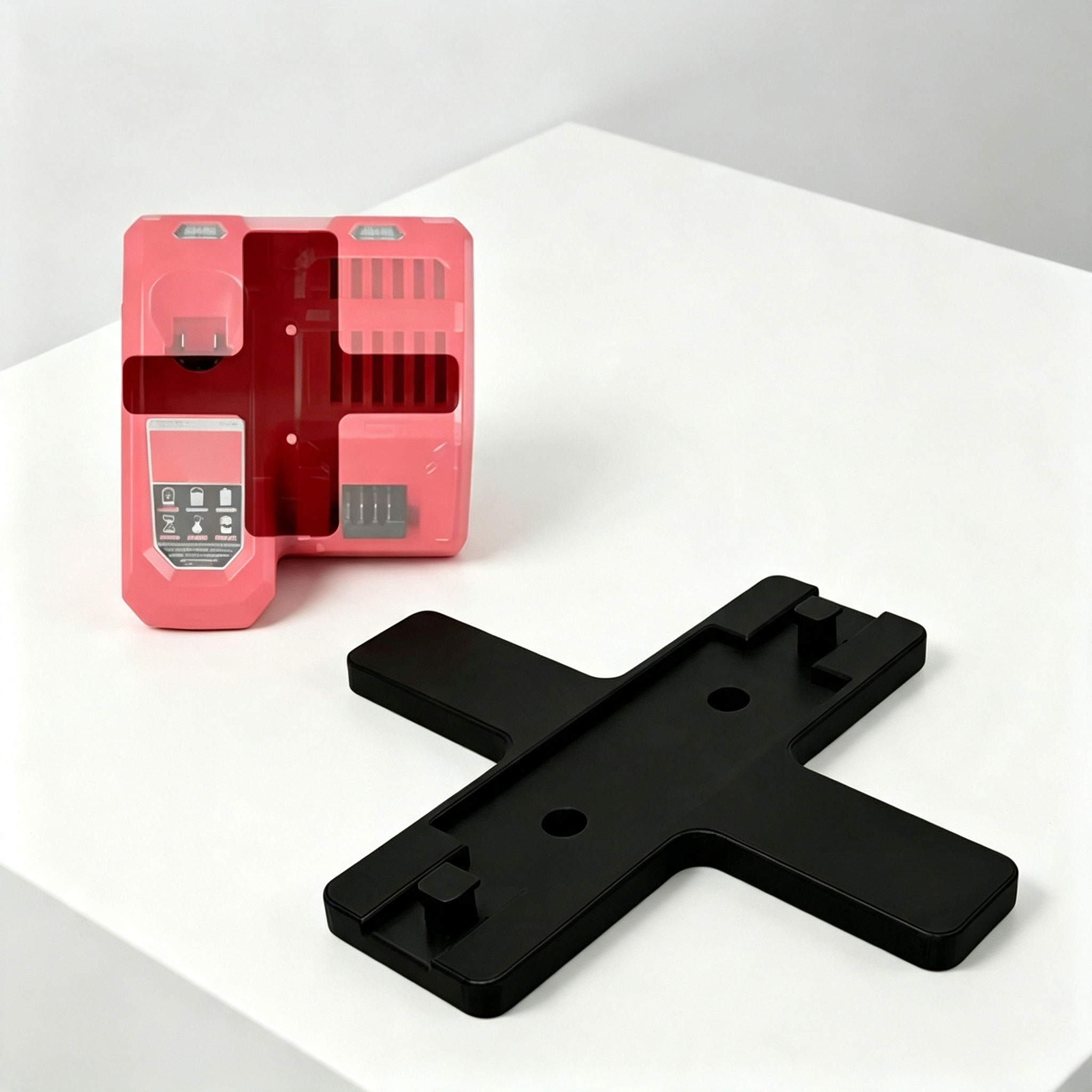 Power Tools In Workshop - Charger Wall Mount Compatible with Milwaukee