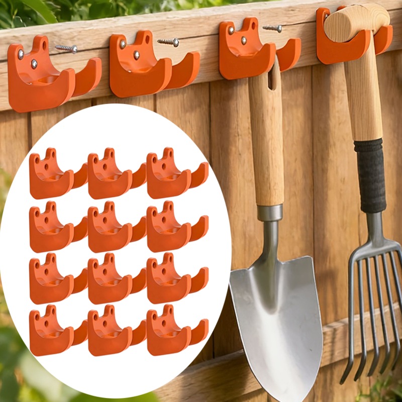 Workshop Tools On Wall - 2-10PCS Heavy-Duty Garden Tool Rack Wall