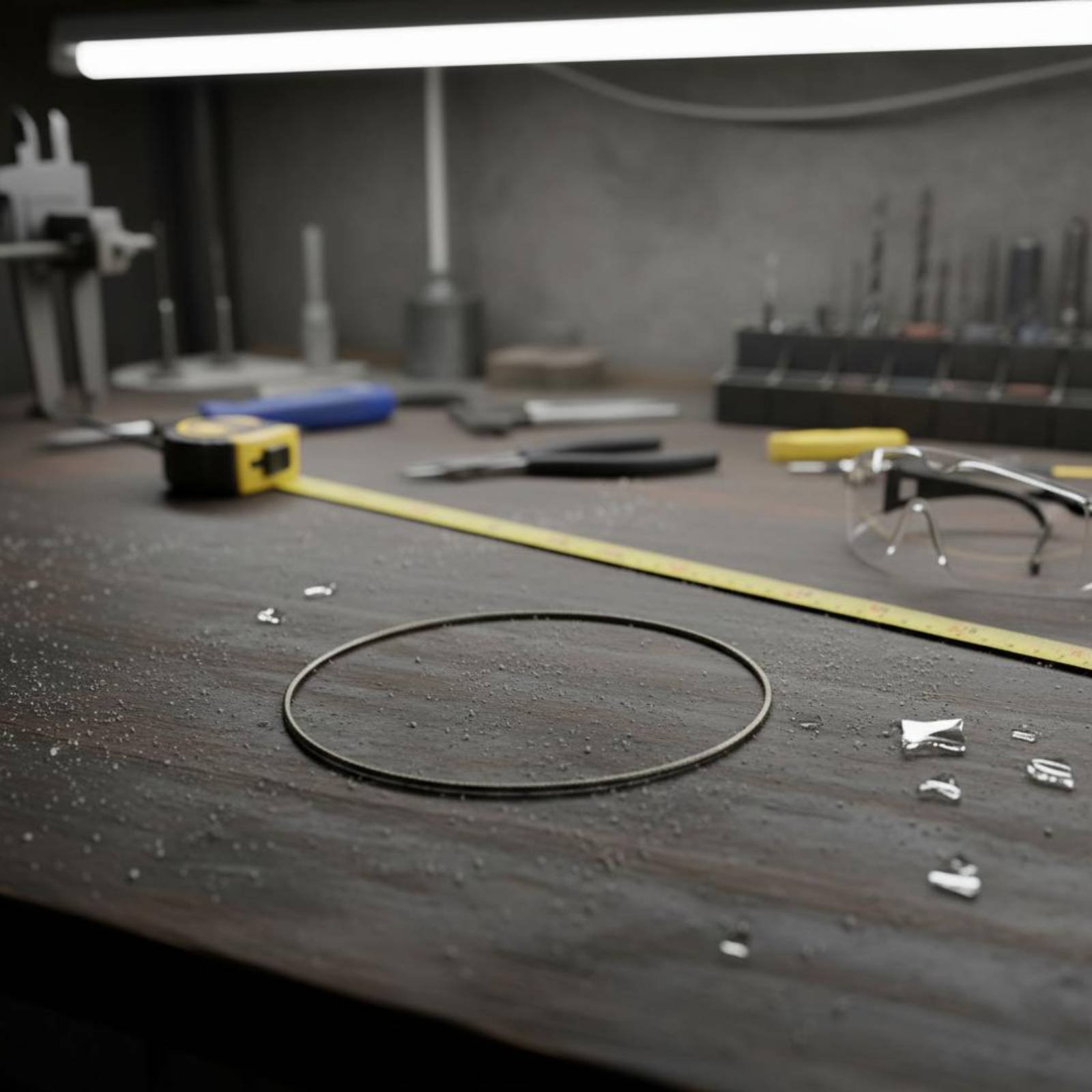 Power Tools In Workshop - Crystal Loop Cutting Blade Continuous Loop
