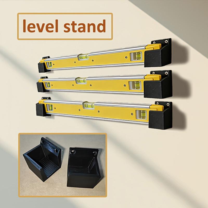 Workshop Measuring Tools - 2PCS Spirit Level Wall Mount Holders