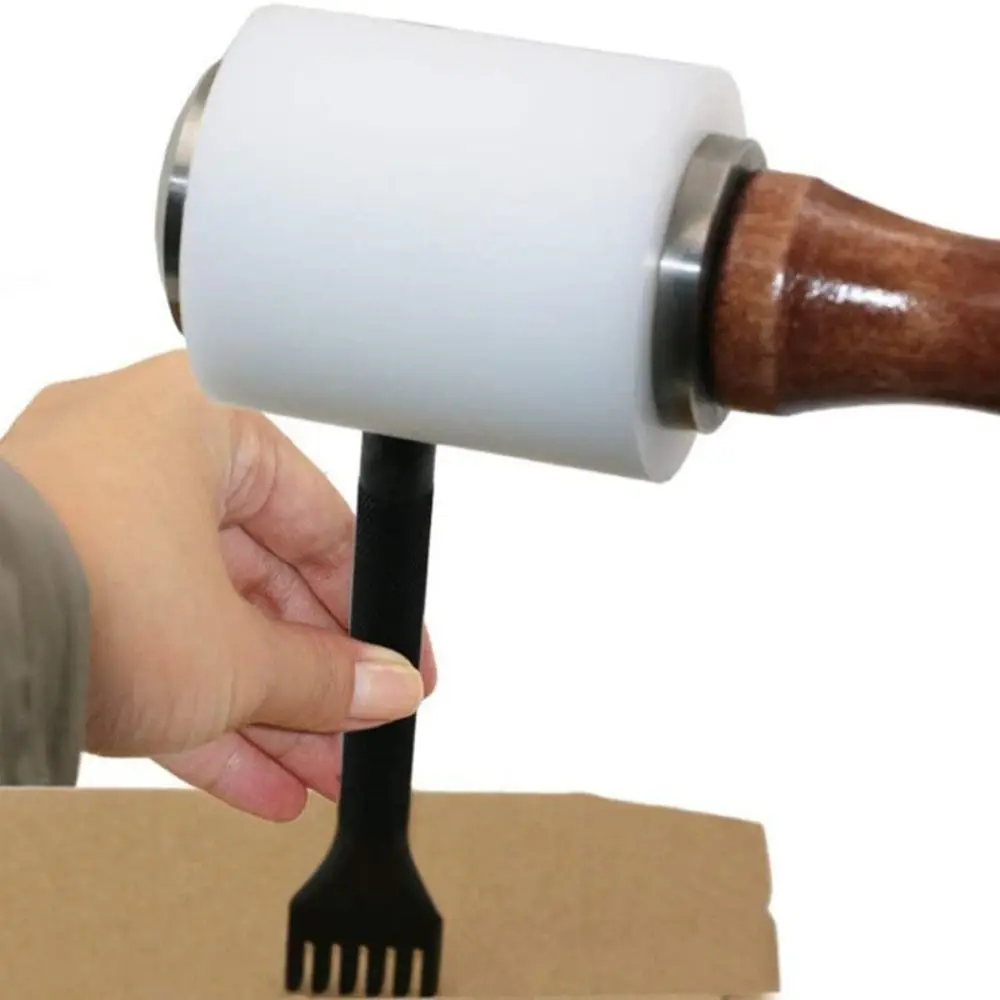 Mallet Wood Handle Nylon Hamme - Mallet Wood Carving 评论和价格