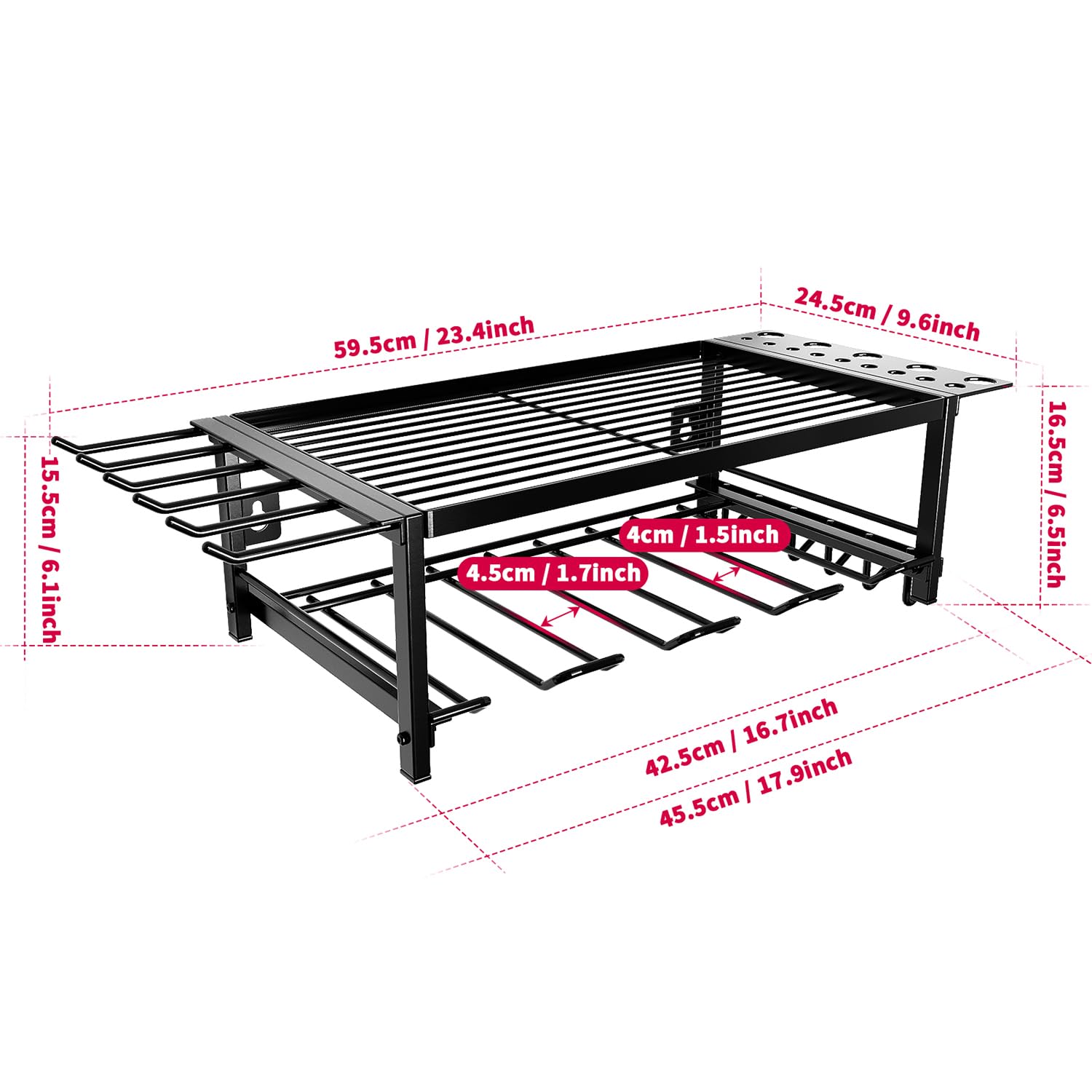 Power Tool Rack Wall Mount Too - Tools In Electrical Workshop 评论和价格