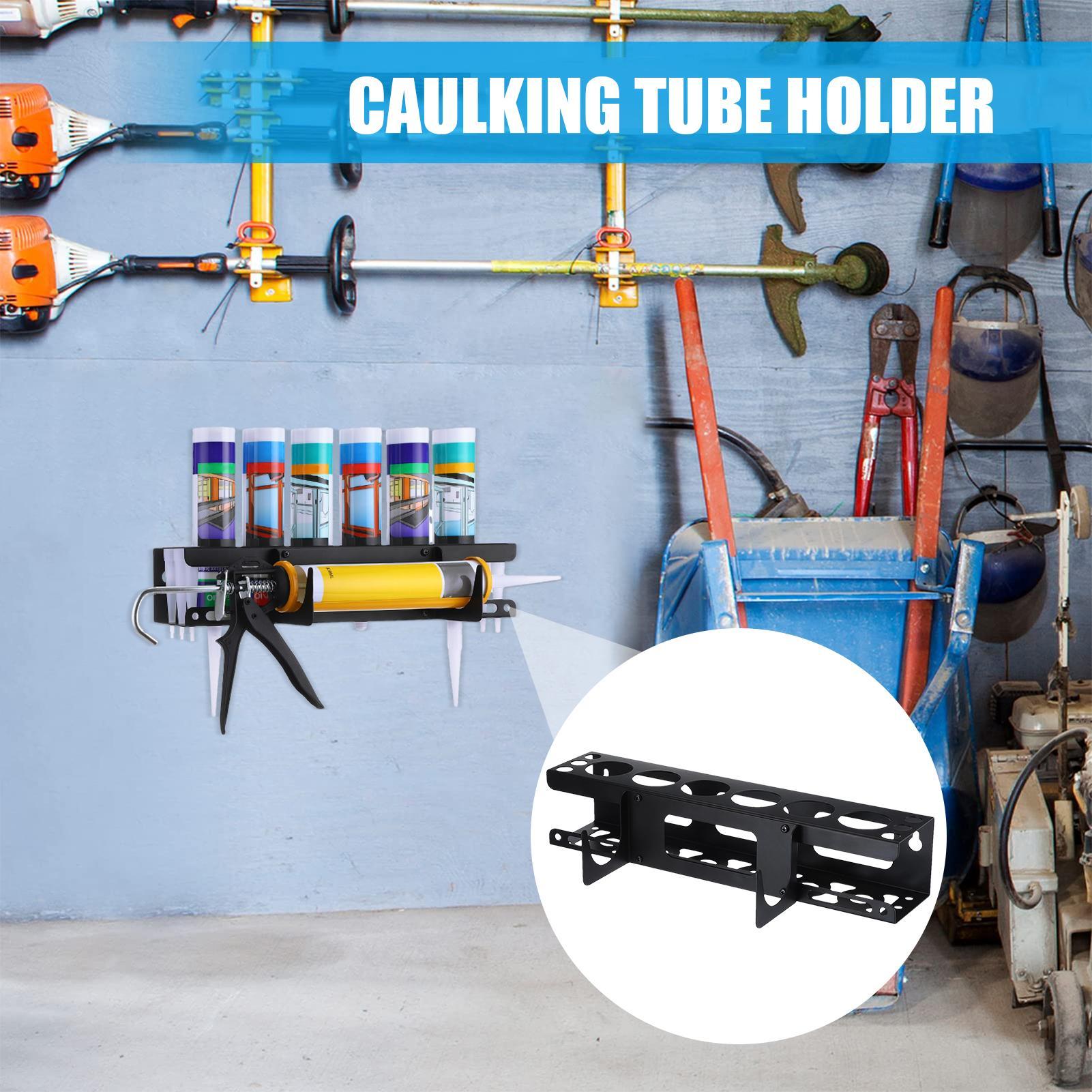 Caulking Gun And Tube Holder W - Workshop Tools On Wall 评论和价格