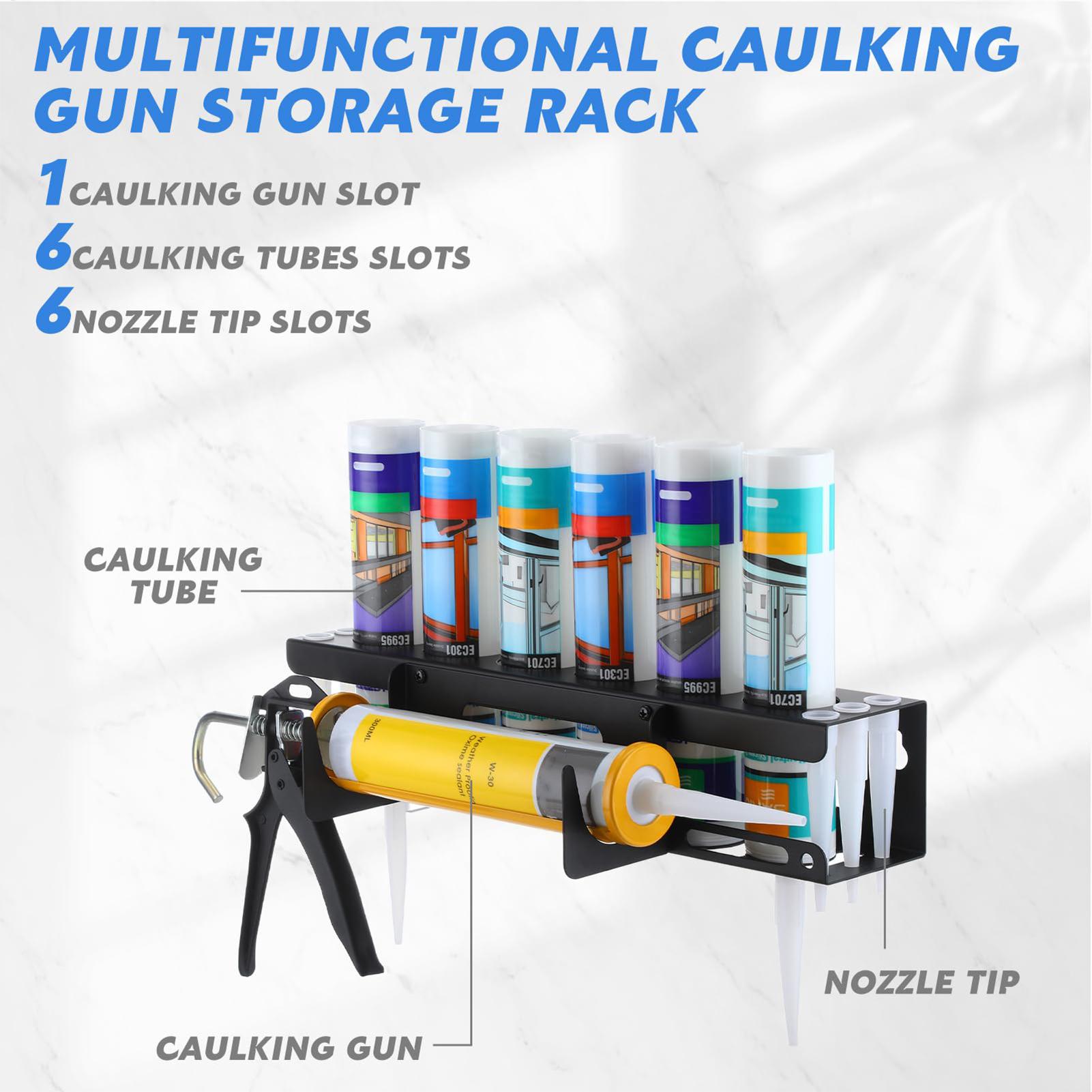 Caulking Gun And Tube Holder W - Workshop Tools On Wall 评论和价格