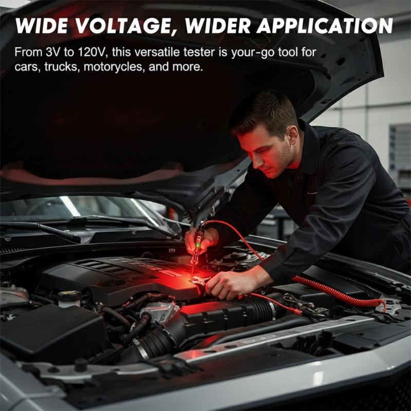 3V 120V Voltage Tester Pen Dig - Tools In Electrical Workshop 评论和价格