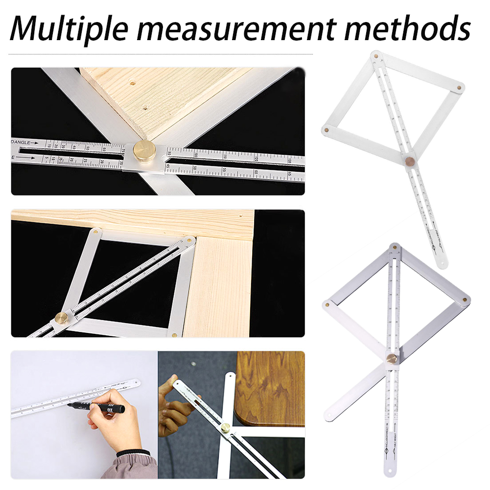Aluminum Alloy Angle Protracto - Workshop Measuring Tools 评论和价格