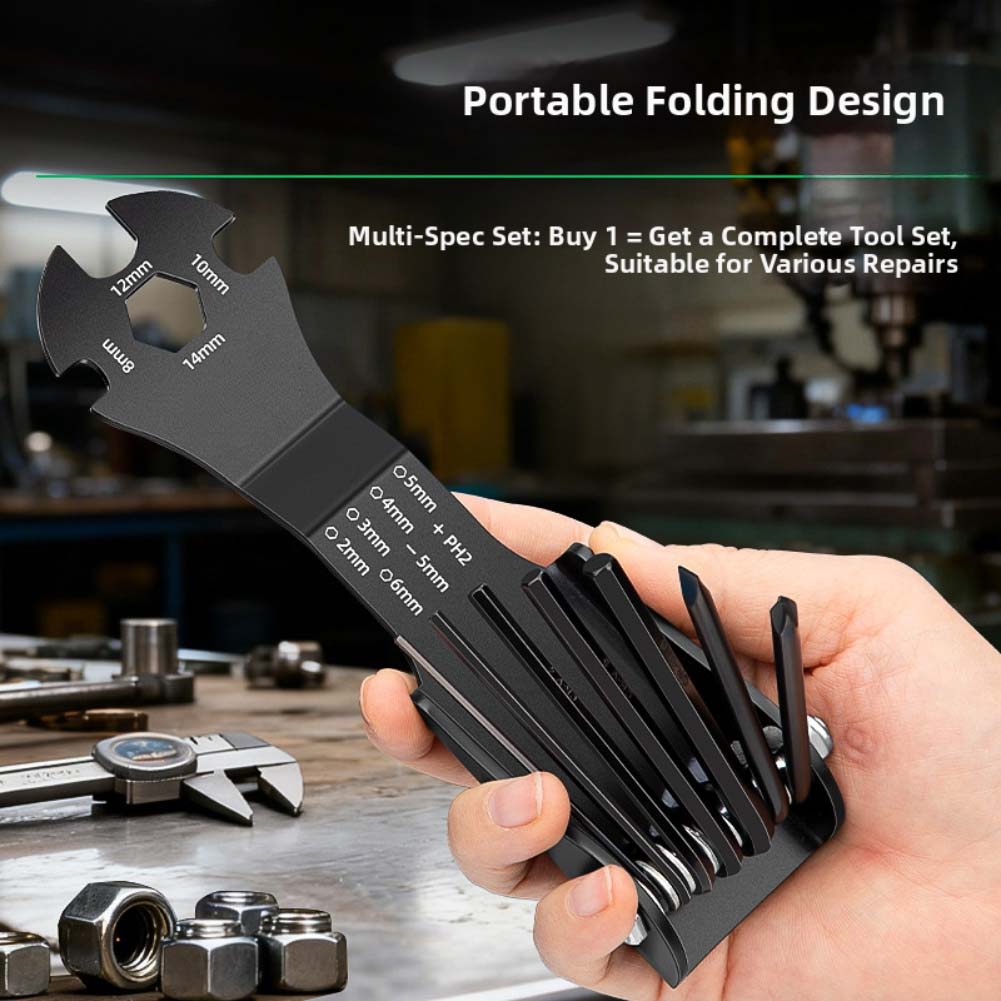 1pc Multi-functional Folding H - Hand Tools And Workshop Equipment 评论和价格