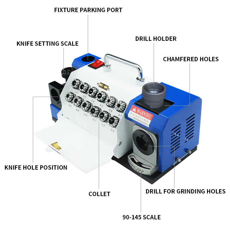3-13MM Twist Drill Grinder Des - Workshop Tools Knife Sharpener 评论和价格