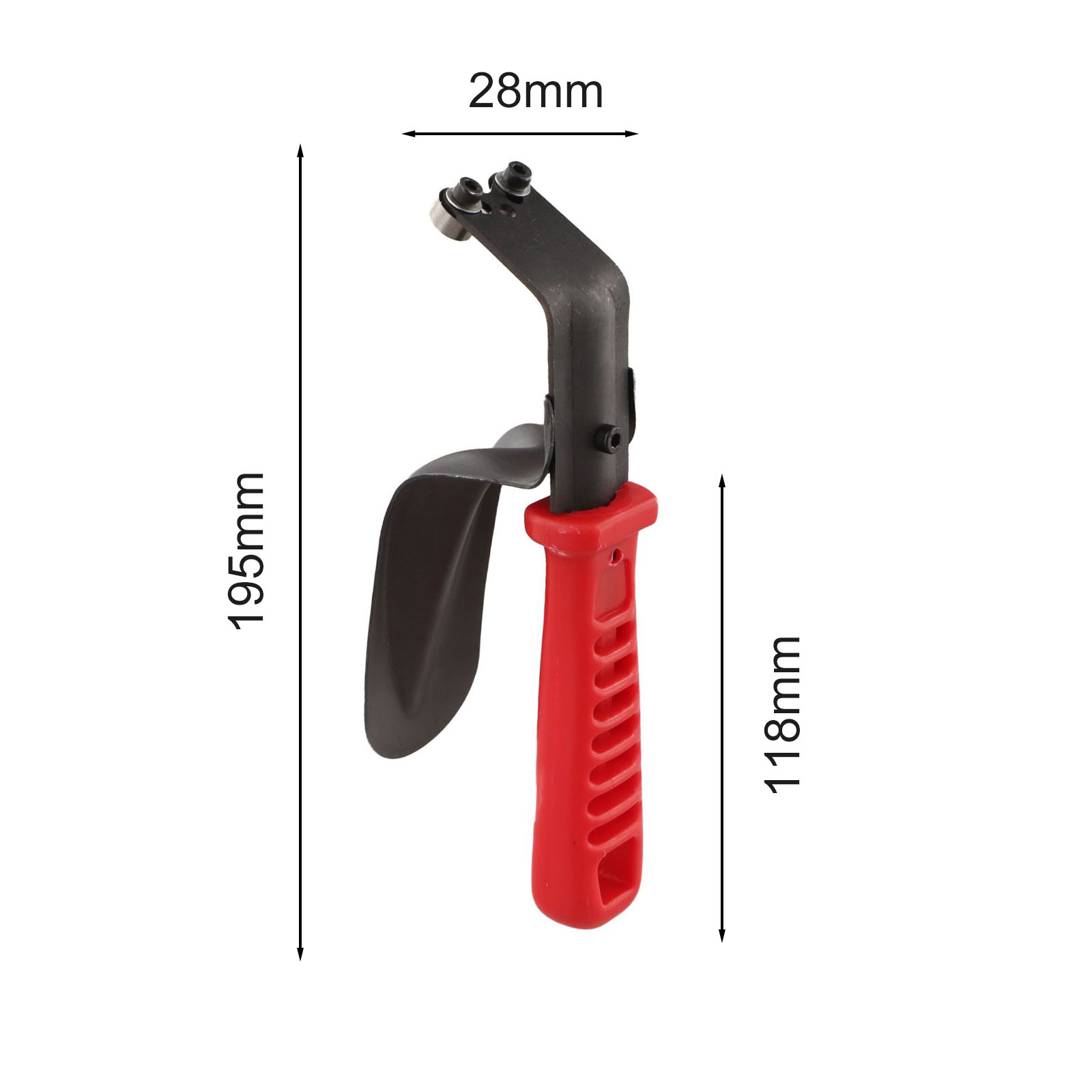 2Pcs Red Double Edge Deburring - Hand Tools And Workshop Equipment 评论和价格