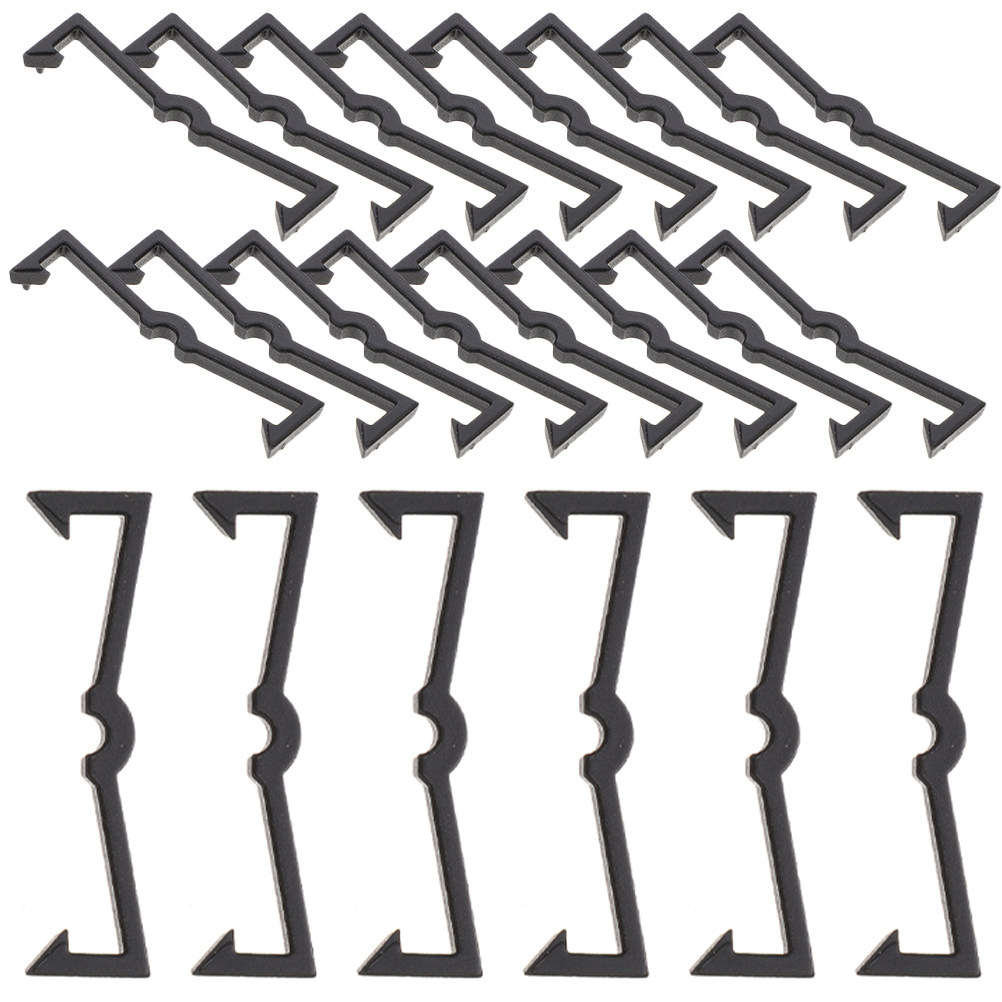 50Pcs Plastic Hook for Pegboar - Workshop Tools Needed 评论和价格