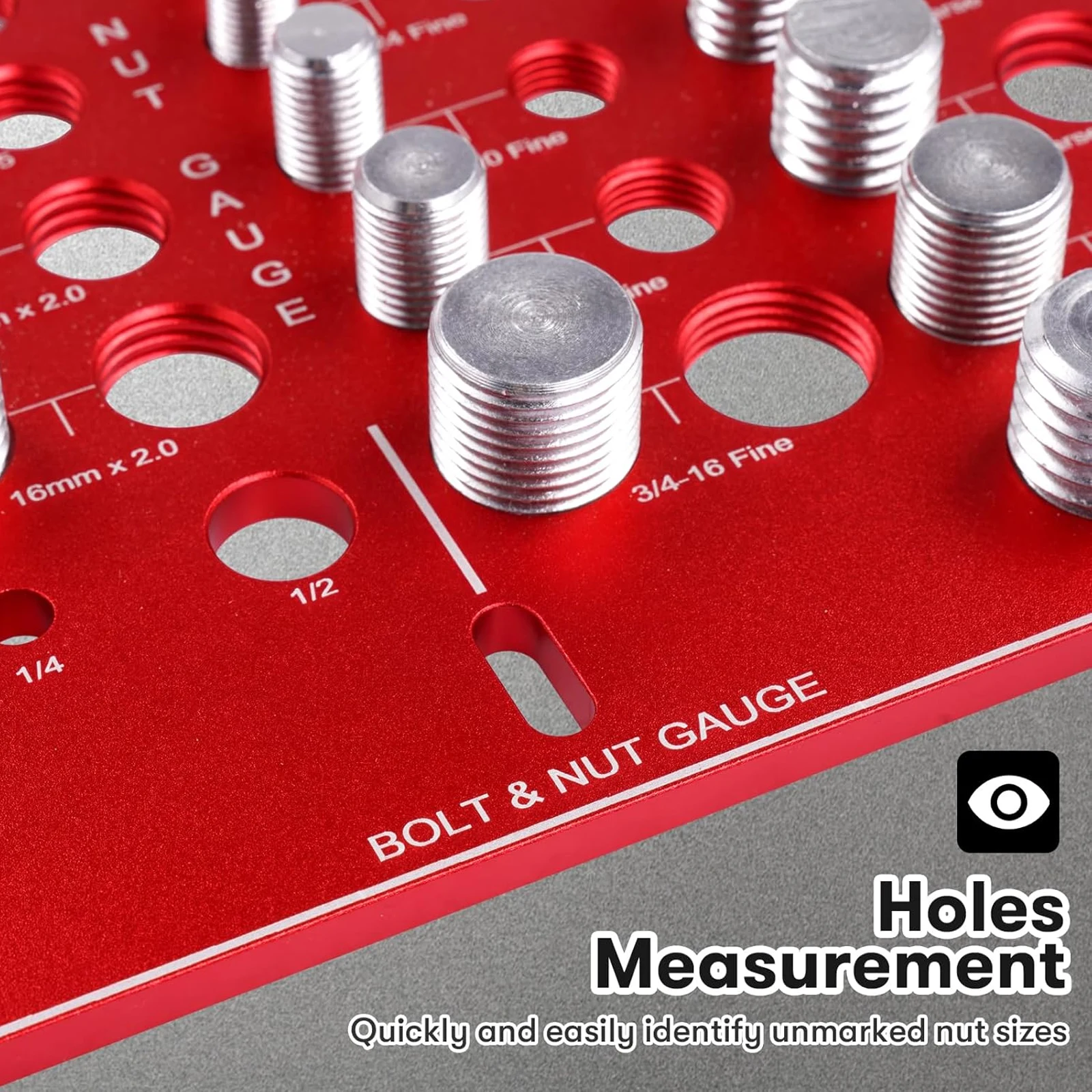 Nut and Bolt Thread Gauge Set  - Workshop Measuring Tools 评论和价格