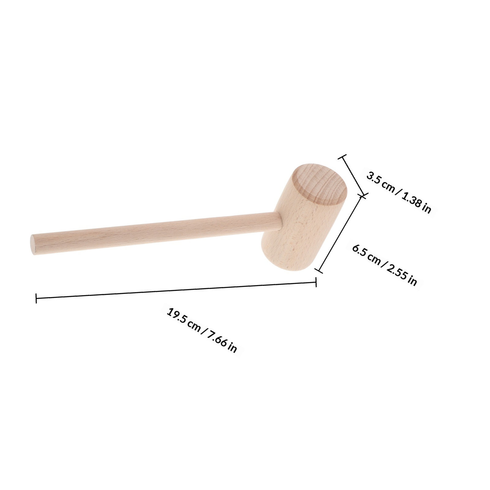 Wooden Hammer DIY Crafts Malle - Mallet Wood Carving 评论和价格