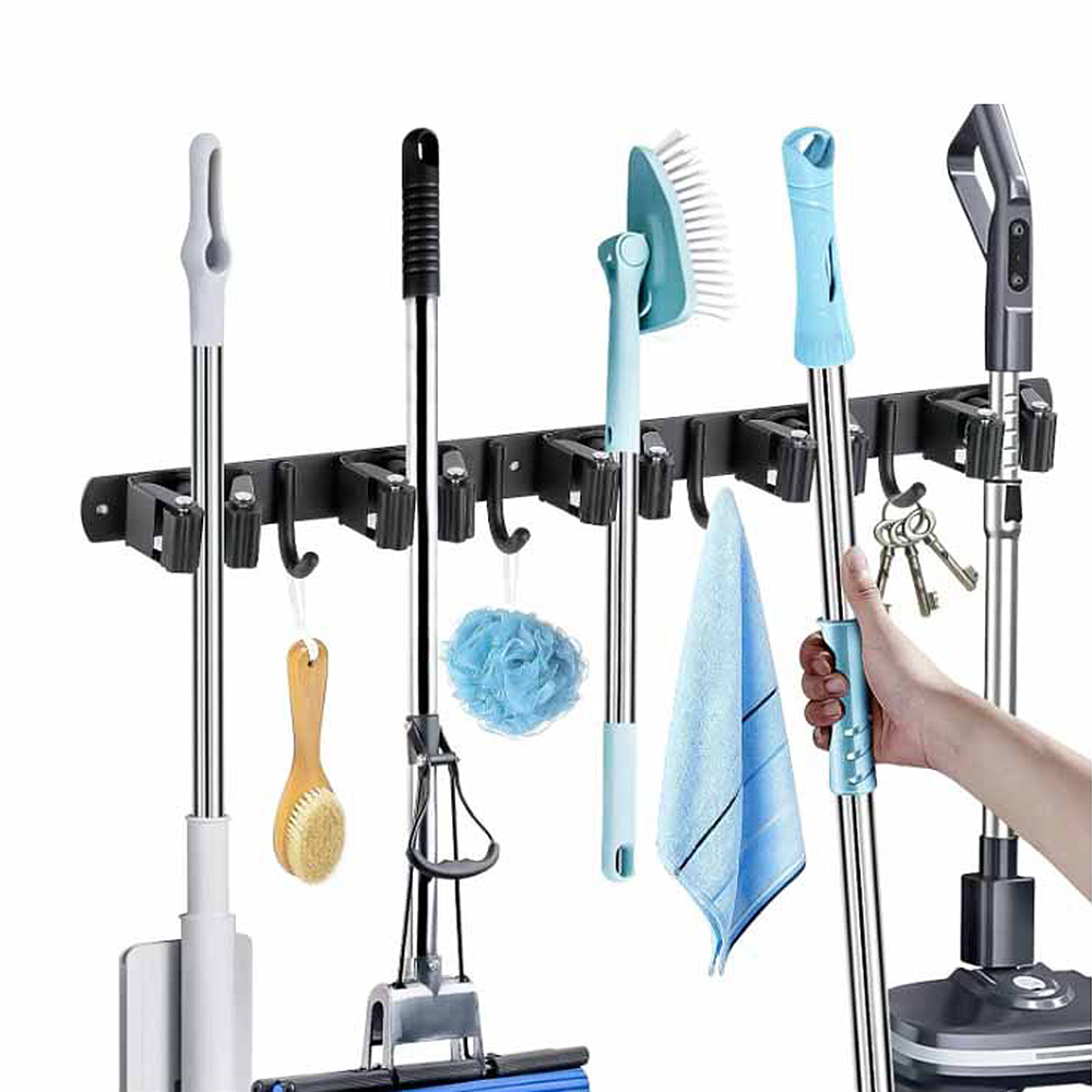 Stainless Steel Mop and Broom  - Workshop Tools On Wall 评论和价格