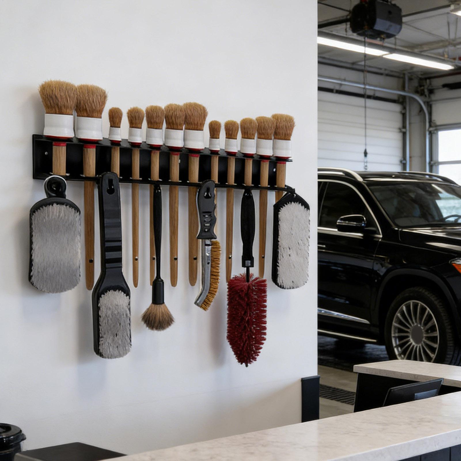 Detailing Brush Holder Steel C - Workshop Tools On Wall 评论和价格