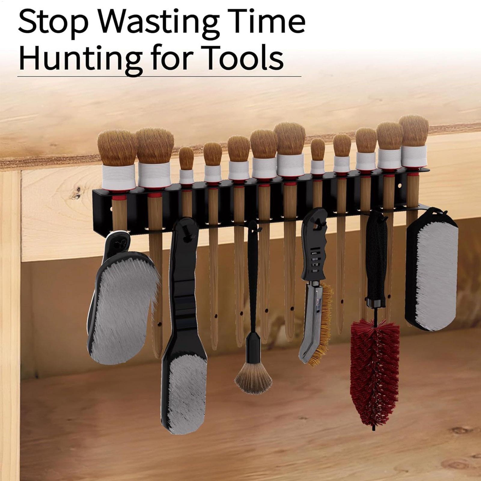 Detailing Brush Holder Steel C - Workshop Tools On Wall 评论和价格