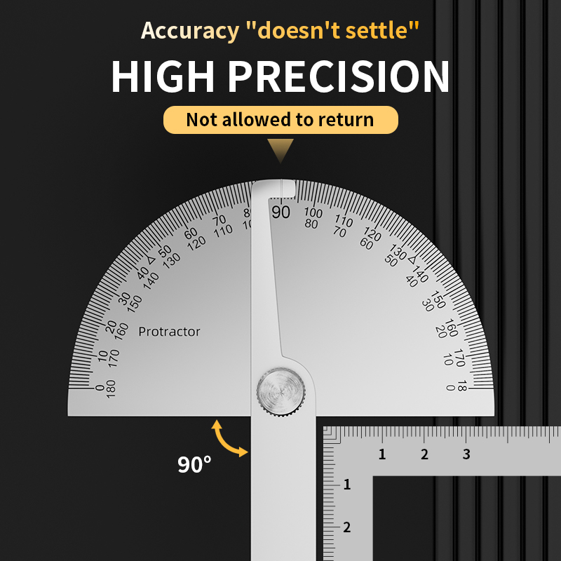 LUXIANZI Stainless Steel Protr - Workshop Measuring Tools 评论和价格