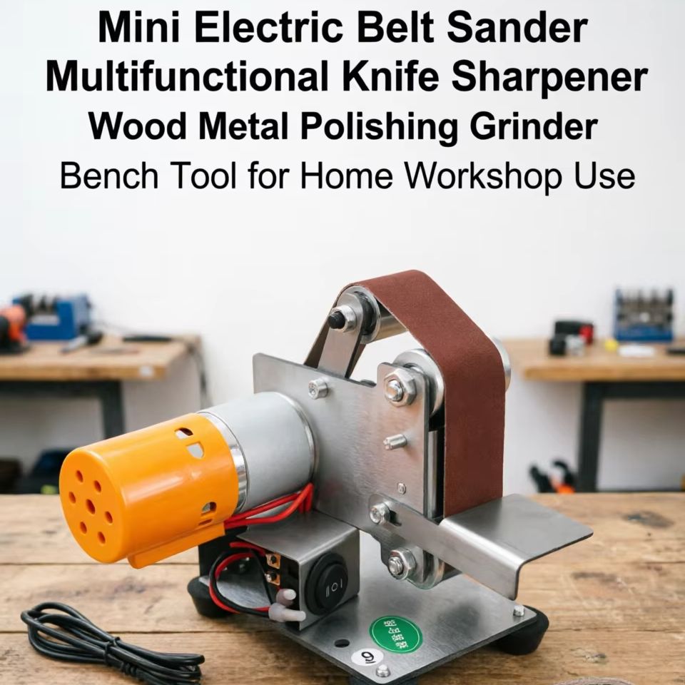 Mini Electric Belt Sander Mult - Workshop Tools Knife Sharpener 评论和价格
