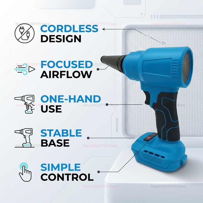 18V Brushless Cordless Air Dus - Power Tools In Workshop 评论和价格