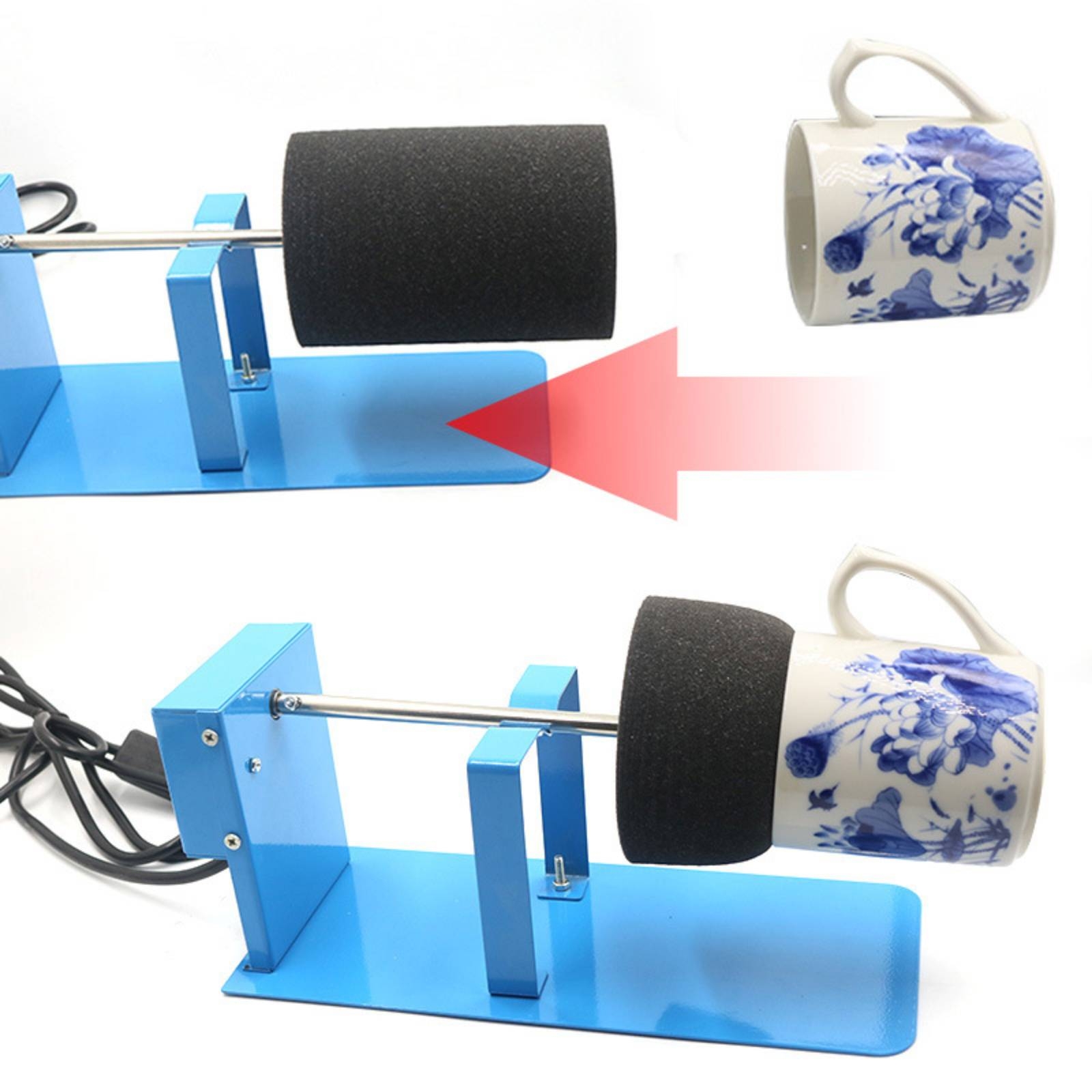 Cup Turner with Foam Roller El - Tools In Electrical Workshop 评论和价格