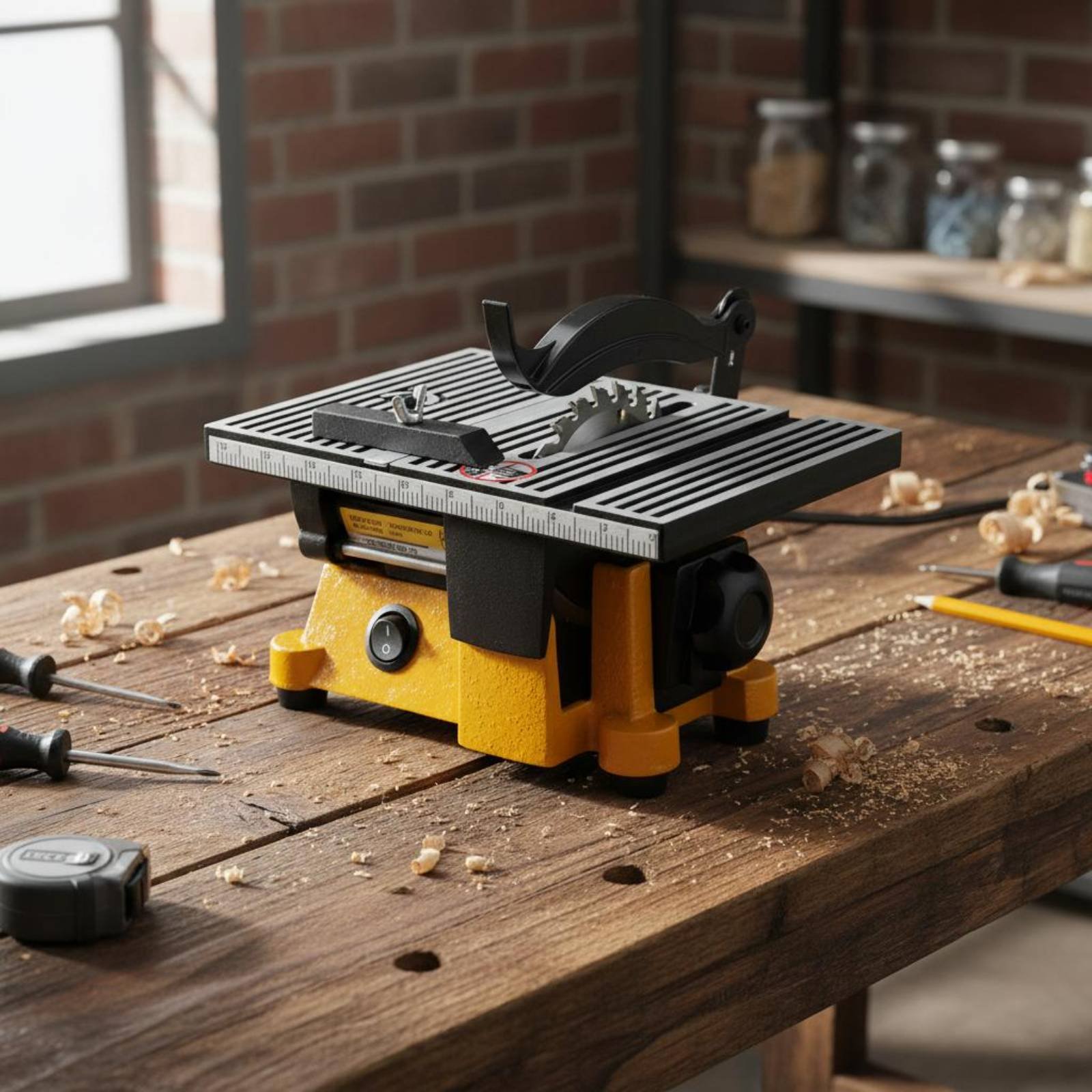 Mini Table Saw Portable Miniat - Tools For Garage Workshop 评论和价格