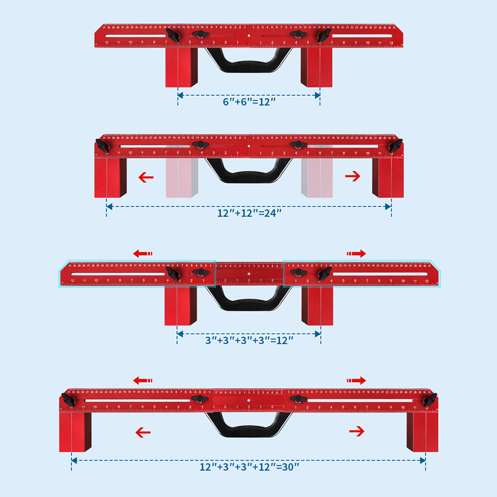 1Set Framing Tools, Adjustable - Workshop Measuring Tools 评论和价格