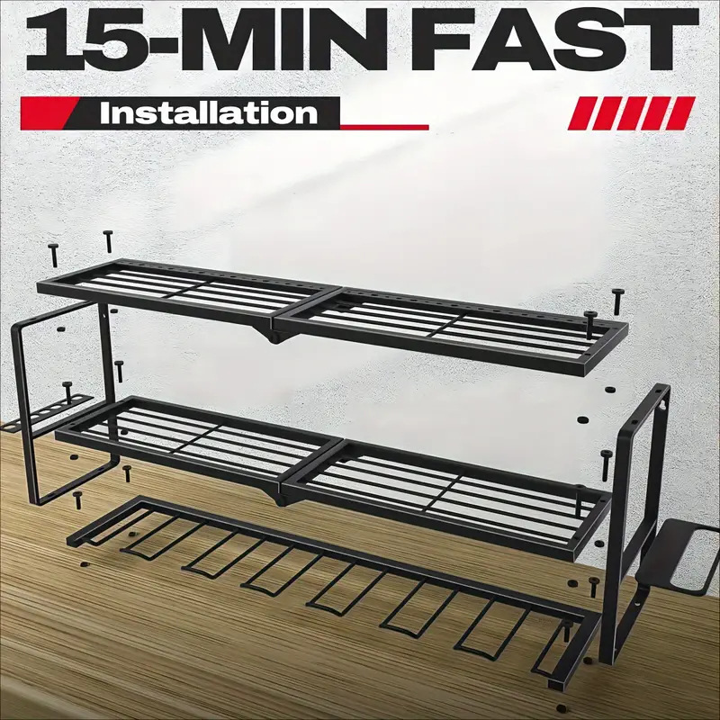 Multifunctional Wall Tool Stor - Tools In Electrical Workshop 评论和价格